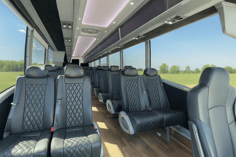 coach bus in Omaha