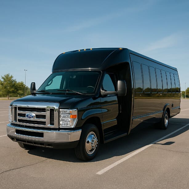Omaha Coach Bus Service 18 Passenger Minibus