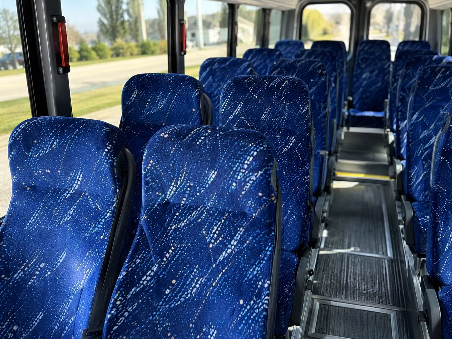 20 passenger minibus inside
