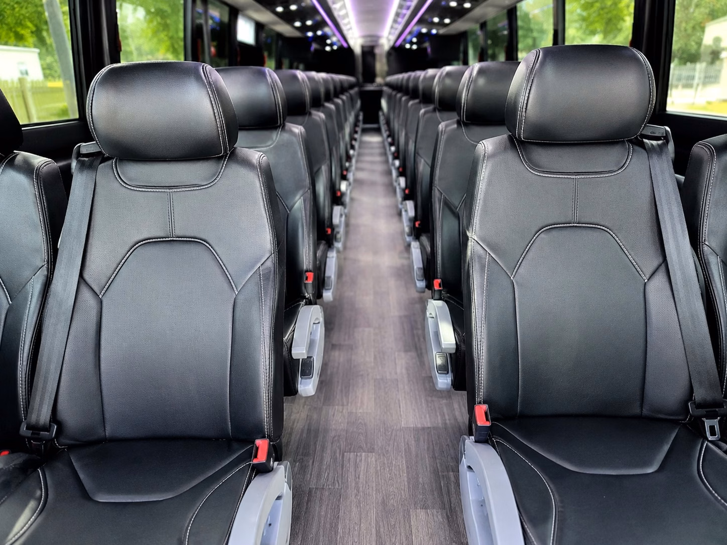 use a charter bus to move large wedding crowds through omaha with zero stress